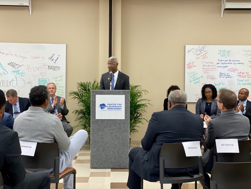CLD President Dennis Bland say the grant will allow the organization to reach many more minority youths in the city.