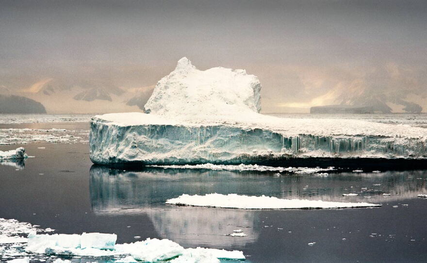 Crumbling Iceberg I, Cape Adare, Antarctica, 2006