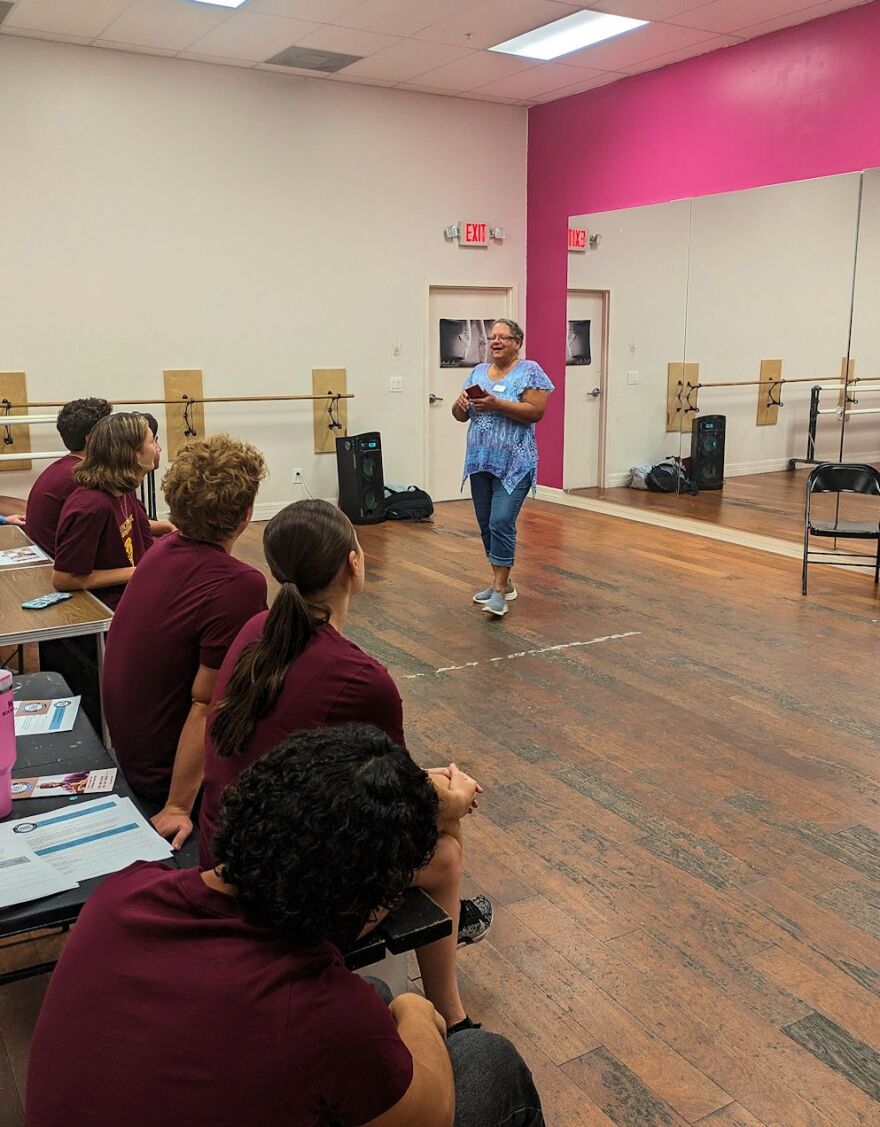 ASL Instructor Audrey Rodriguez teaches cast of 'Hunchback of Notre Dame'