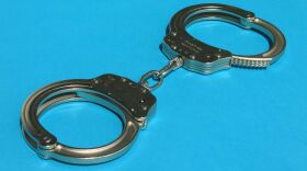Handcuffs in water