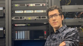 WYSO Broadcast Engineer, Tom Salvatierra.