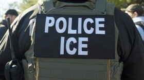 A U.S. Immigration and Customs Enforcement officer listens during a briefing, Jan. 27, 2025, in Silver Spring, Md.