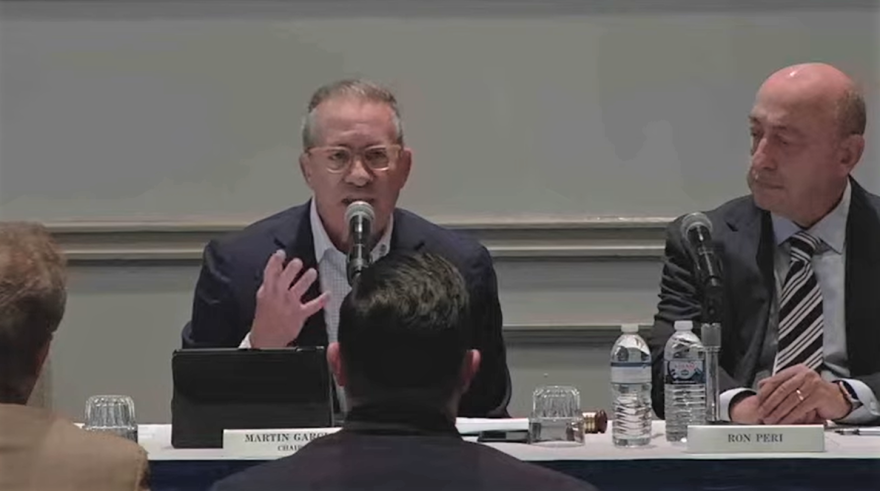  Central Florida Tourism Overight District board chairman Martin Garcia lead a special meeting on Monday.