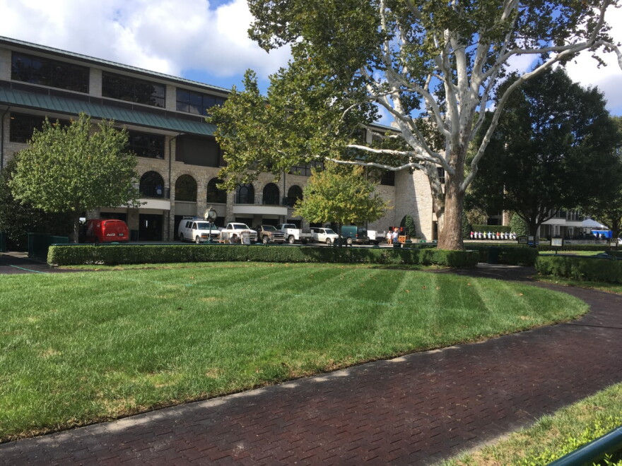 Keeneland Paddock Area