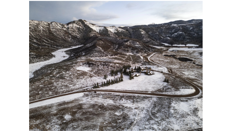 St. Benedict’s Monastery in Old Snowmass, Colorado on November 7, 2024.