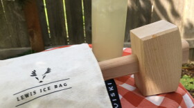 When it comes to crushing ice, the Lewis Bag...ummm, crushes it.