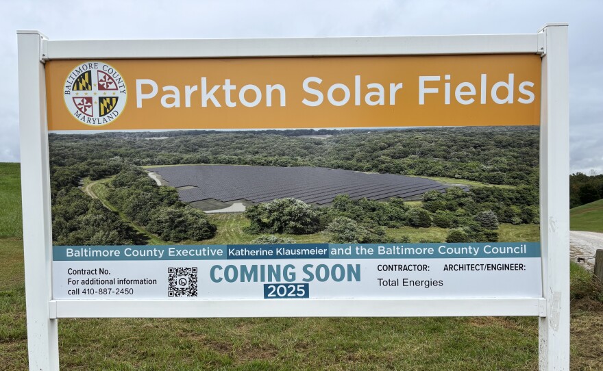 Parkton Solar Fields.