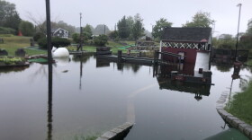 Sandwich Mini Golf was inundated with heavy rains over the weekend nor’easter. Much of the region was hit with coastal flooding.