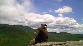 Sean and Sam Hurley on Welch Mountain in New Hampshire. (Courtesy Sean Hurley)