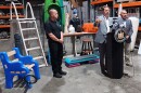 State Senator Robert Ortt speaks Wednesday, July 15, 2026 during an appearance at Confer Plastics in North Tonawanda, NY. Listening near him are, from left, Bob Confer, president of Confer Plastics, and State Assemblymember Angelo Morinello.