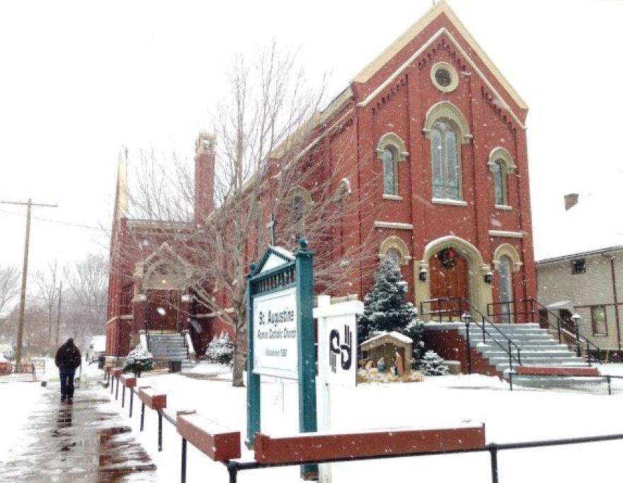 St. Augustine Catholic Church in Tremont (Nick Castele / ideastream)