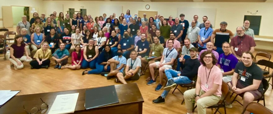 San Antonio Choral Society at rehearsal