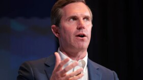 Kentucky Gov. Andy Beshear speaks during the Semafor World Economy Summit 2025 at Conrad Washington on April 23 in Washington, DC.