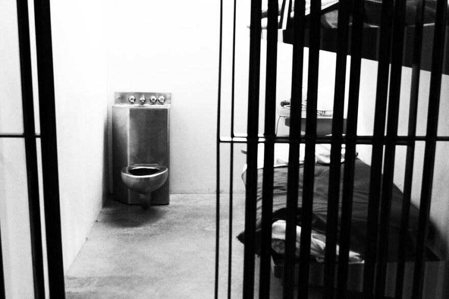  A cell in the Texas Prison Museum.