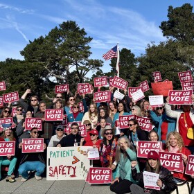 Nearly a week after they filed to unionize, nurses at CHOMP are accusing the hospital's administration of union busting.