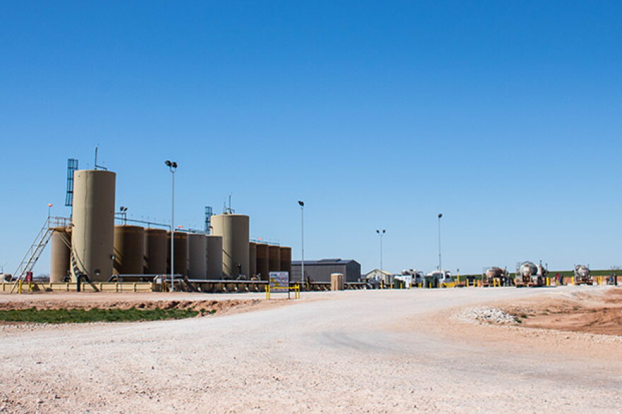 A disposal well in northwestern Oklahoma operated by Newfield Exploration Mid-Continent.