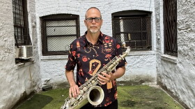 Saxophonist Michael Blake, who dug into his bag of treats for a new album, 'Halloween Tales.'