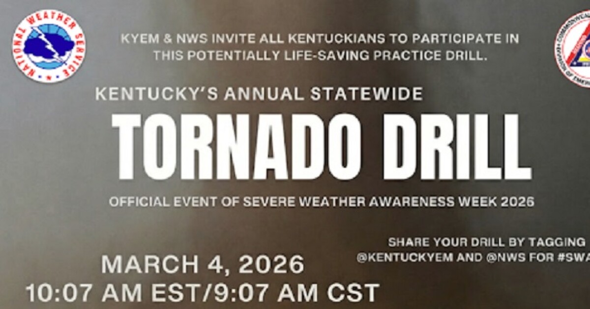 Kentuckians participating in Severe Weather Preparedness Week