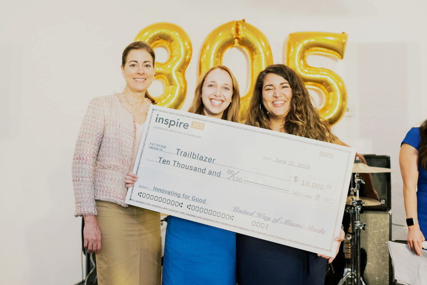 Miami-Dade nonprofit finalist Mind and Melody took home the trailblazer prize from the Inspire305 grant competition, sponsored by United Way of Miami-Dade on Thursday, June 21, 2018. 