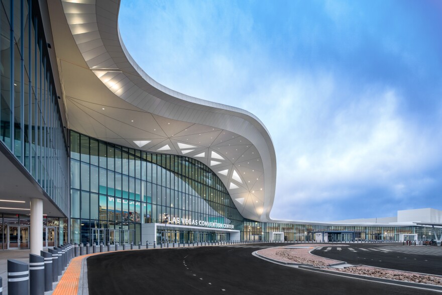 Rendering of the Las Vegas Convention Center.