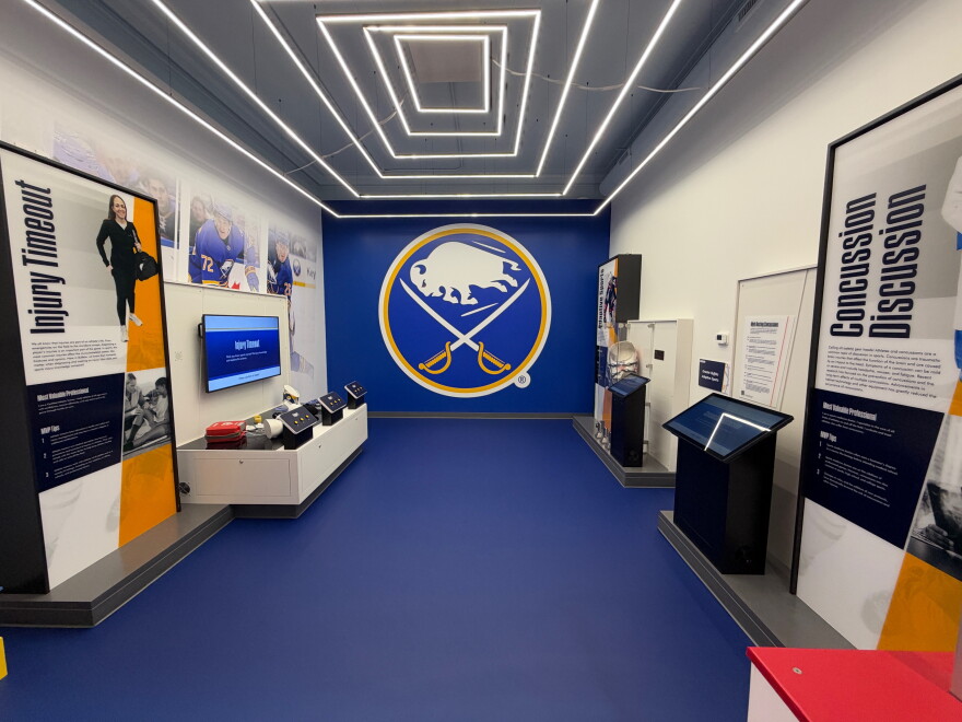 Sport medicine lab at the new Buffalo Museum of Science exhibit