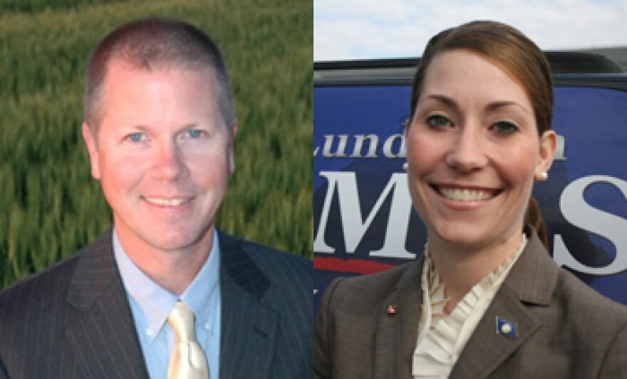 Bill Johnson and Allison Lundergan Grimes