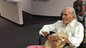 David Wolkowsky, who turns 99 this month, attended the Monroe County Commission meeting Wednesday where the commission supported naming an island after him.
