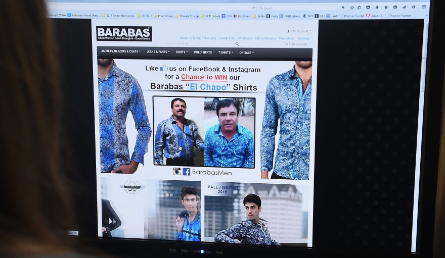 el chapo dress shirt 'El Chapo's' shirt sold out at stores