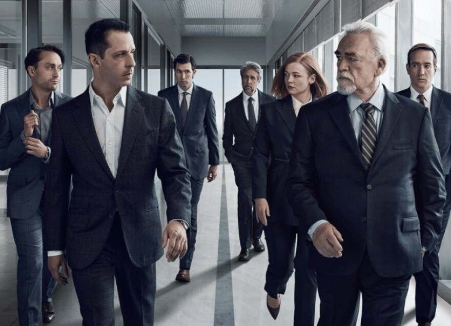 A promotional image of some of the main cast of HBO’s ‘Succession.’