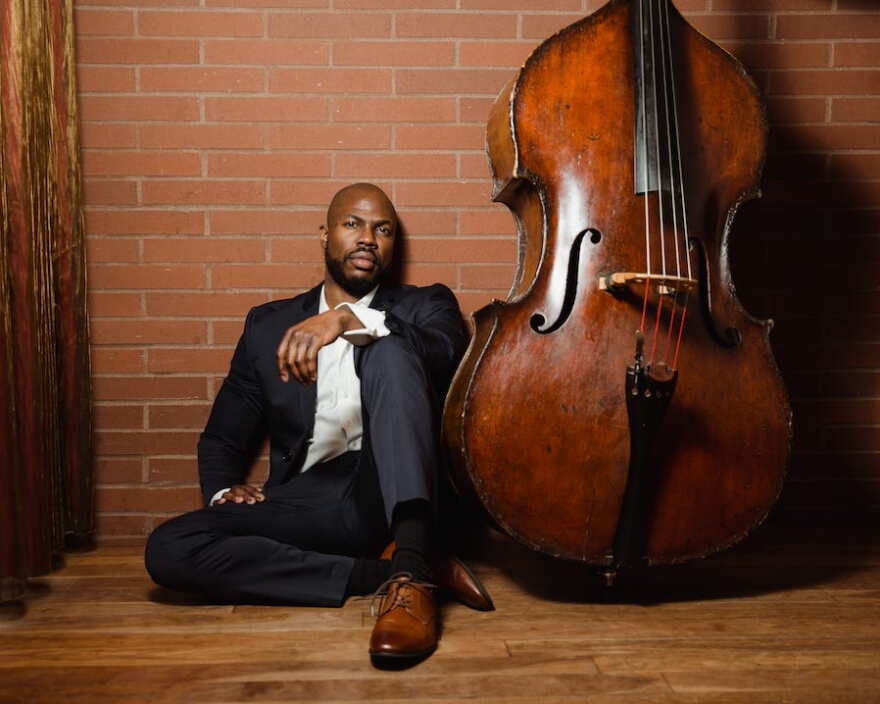 PhilOrch bassist Joseph Conyers, who will be featured this performance in Tan Dun's