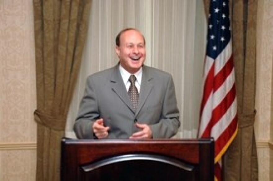 Massachusetts Senate President Stan Rosenberg (D) of Amherst.