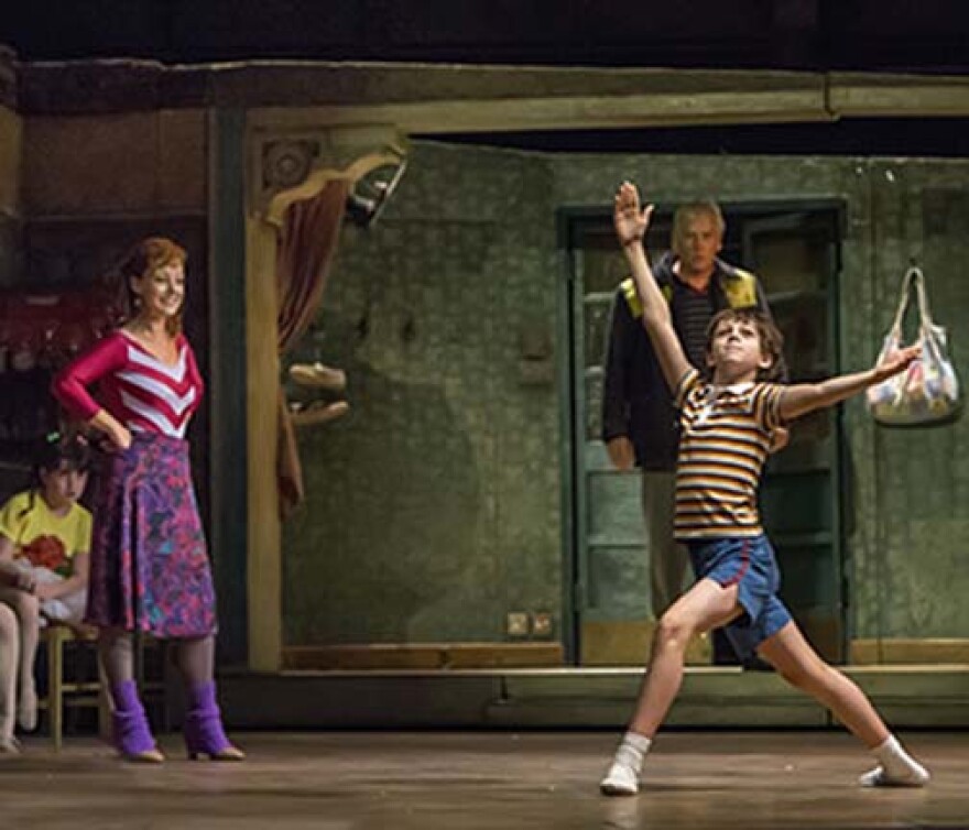 Ruthie Henshall and Elliott Hanna in “Billy Elliot the Musical Live”. (Photo Courtesy of Adam Sorenson)
