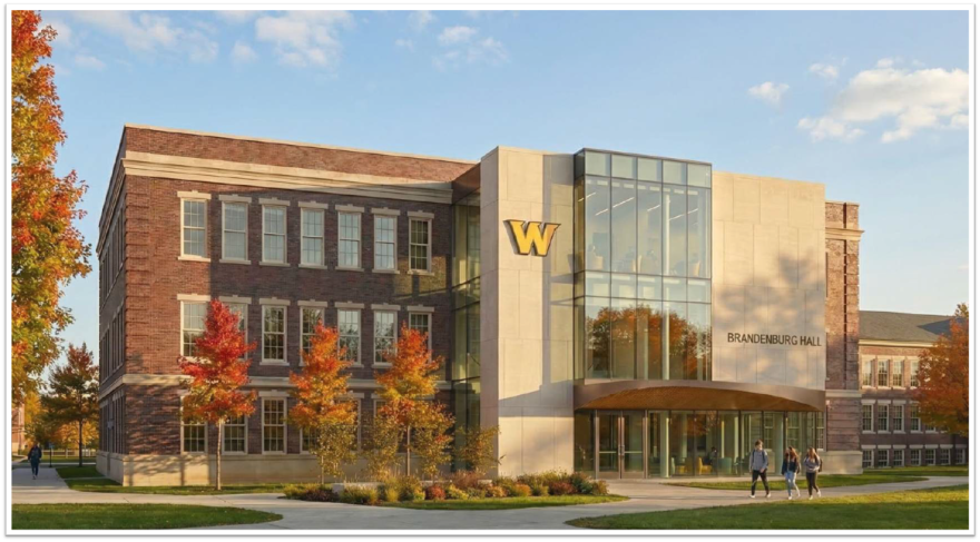 Brandenburg Student Success Center at Wayne State College