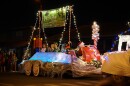 Hokulani Children's Theatre of Moloka'i participated in the island's lighted float parade last Saturday, promoting their Christmas Peter Pan play this weekend.