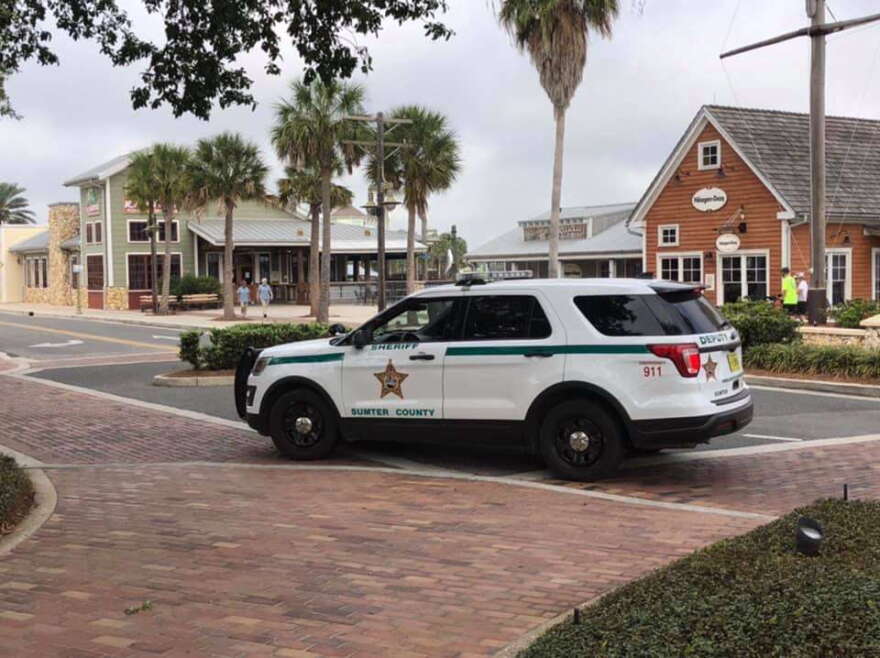 Sumter County sheriff's deputies are urging Villages residents to practice social distancing. Photo: SCSO