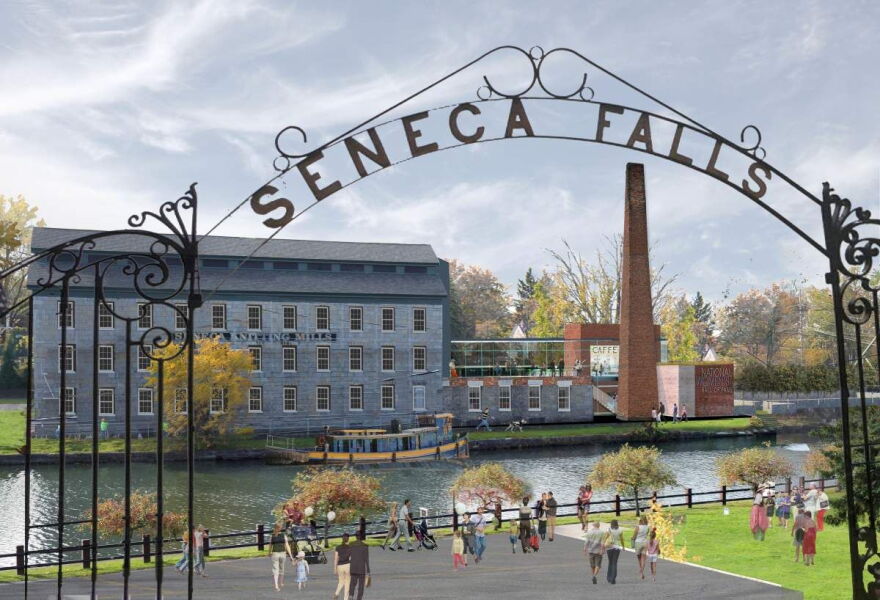 Seneca Falls Knitting Mill rendering