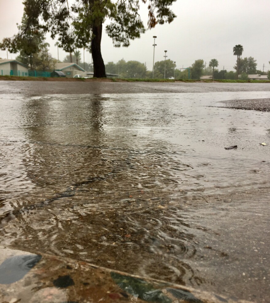 Rain in Phoenix