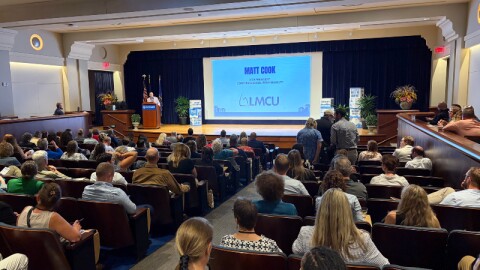 Hundreds gather at the West Michigan Housing Summit in Grand Rapids.