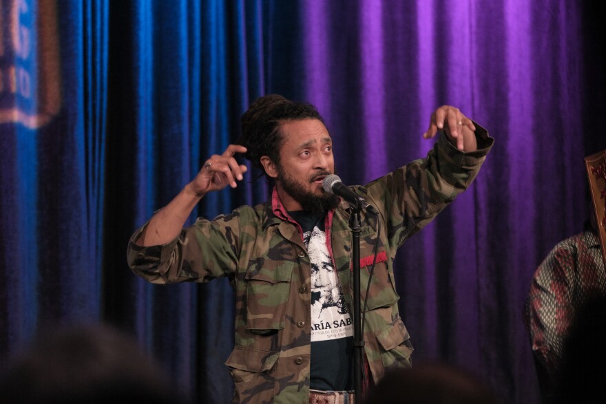 Marc explains how his living room began to collapse.