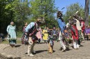The Indigenous Spirit Dancers comprised of Seneca citizens of all ages were on hand to perform traditional songs and dances to commemorate the signing of the 1842 Buffalo Creek Treaty in West Seneca.