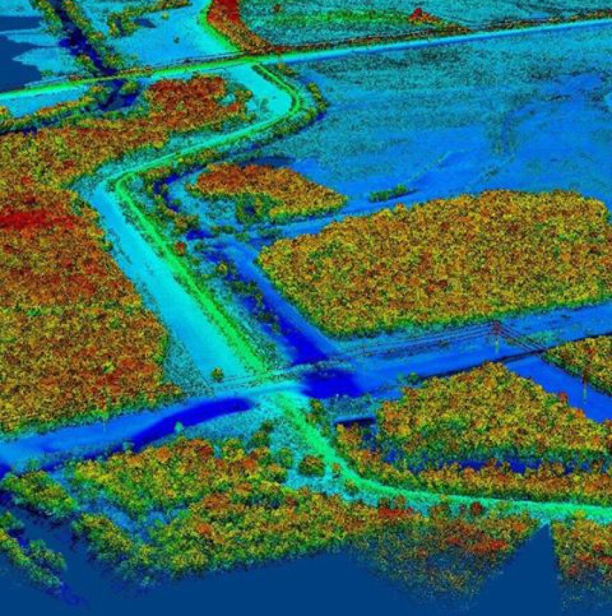Imaging from Skytec’s stream and mitigation projects