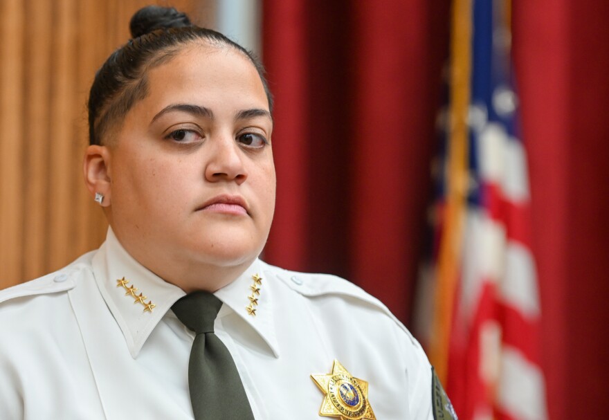 As Luzerne County sheriff, Genesis Arias wants to increase recruitment and retention in the department.