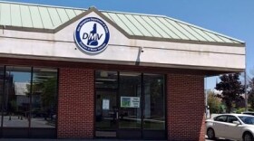 The blue envelopes are available upon request at the Keene DMV office on Gilbo Avenue.