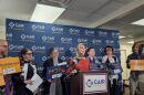 CAIR Florida interim executive director HIba Rahim speaking at a press conference at CAIR Florida’s Tampa headquarters in Temple Terrace on April 7, 2026