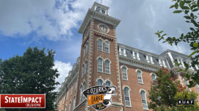 Old Main at the University of Arkansas Fayetteville campus.