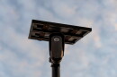 FILE - A Flock Safety license plate reader is seen along a public road, Thursday, Oct. 16, 2025, in Houston. (AP Photo/David Goldman, File)