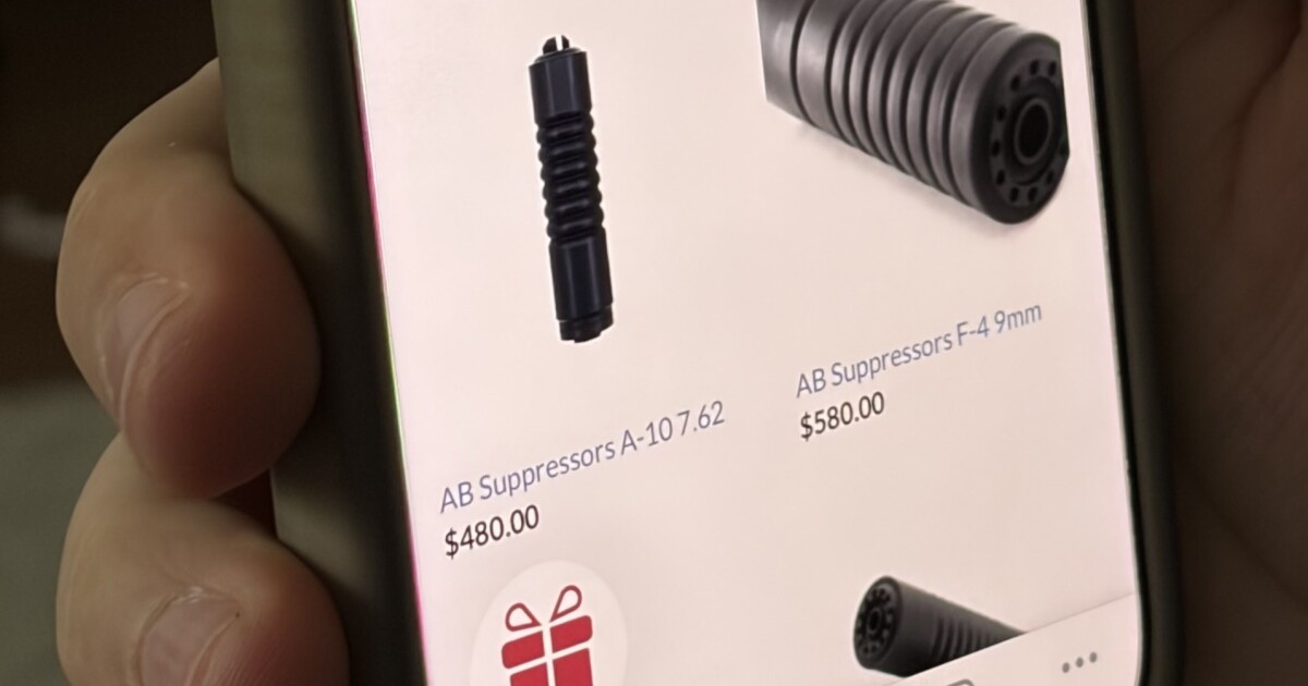 Kansas legislators want to eliminate state laws about silencers and sawed-off shotguns