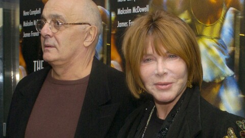 FILE - Actress Lee Grant arrives with her husband Joe Feury to a screening of "The Company" at the Paris Theater in New York, Dec. 16, 2003.