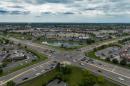 Intersection of North Fairfield and Pentagon Roads in Beavercreek. Fairfield Mall is in the background.