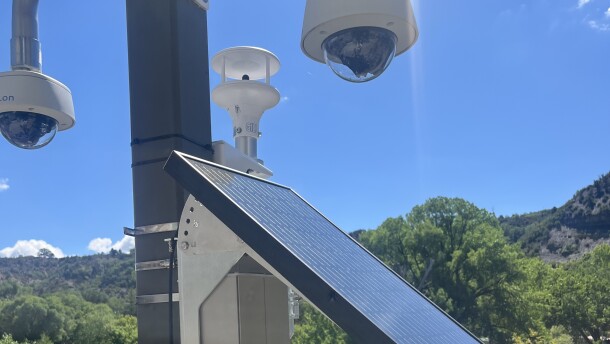 In June, an air quality monitor was installed outside the Durango Public Library as part of a three-year air quality study in the region